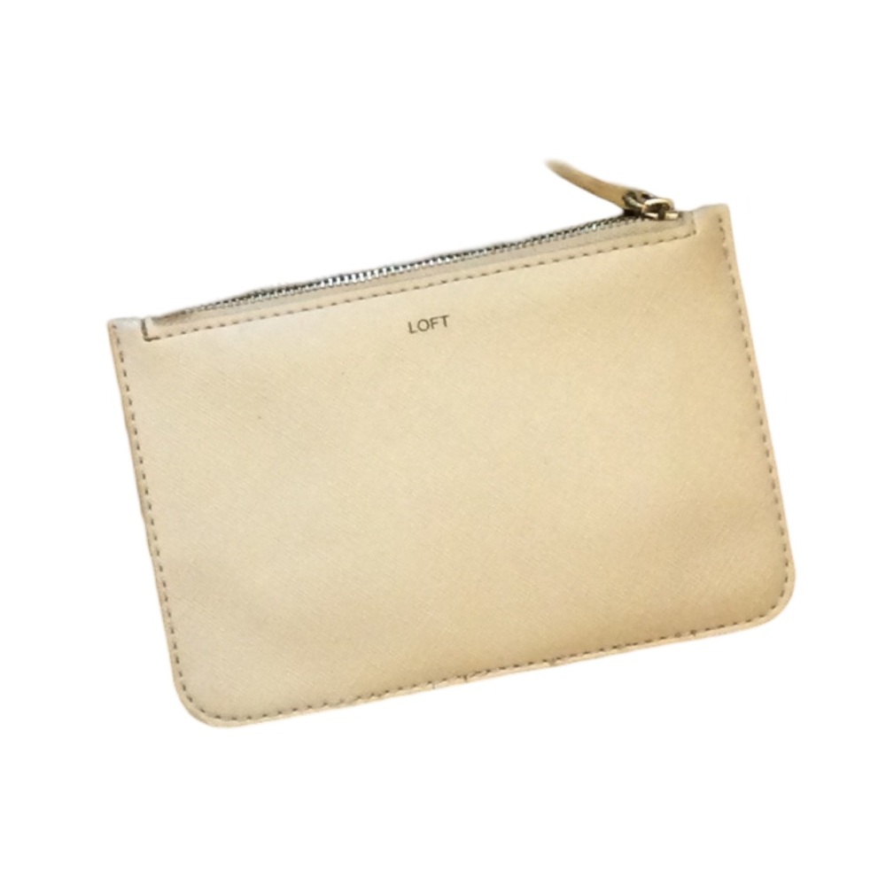 Loft Change Purse Blush Colored